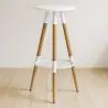 Buy Scandinavian style stool - Metal White 59144 - prices